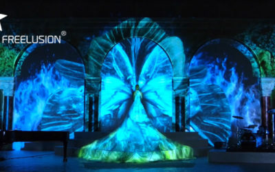 Freelusion – Dance and 3D projection mapping